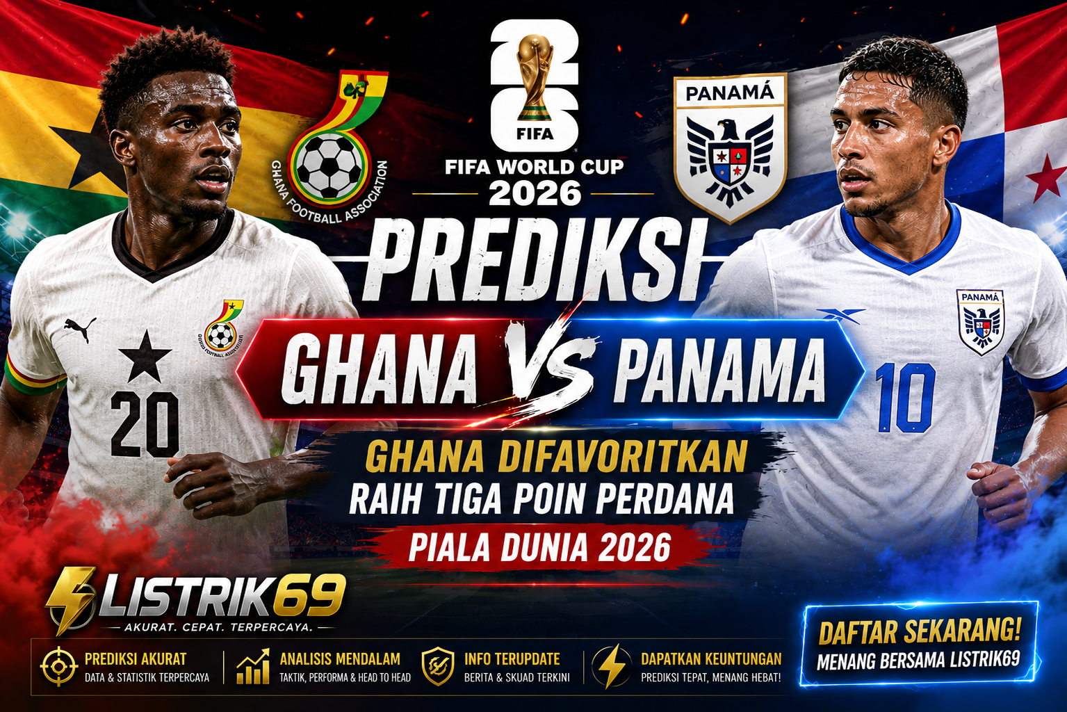 Prediksi Ghana vs Panama