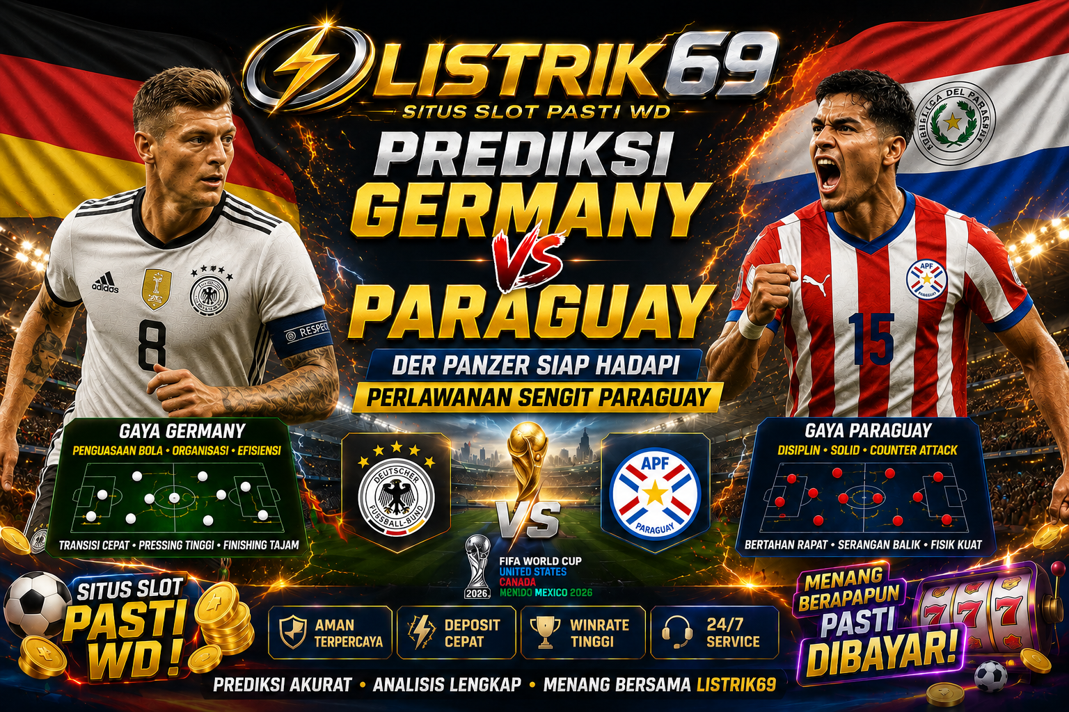 gambar Prediksi Germany vs Paraguay