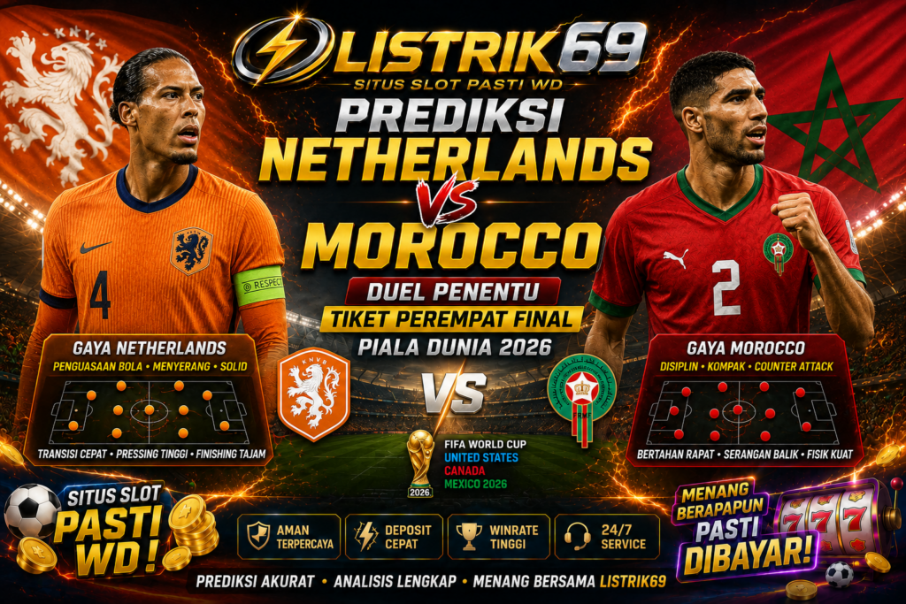 gambar Prediksi Netherlands vs Morocco