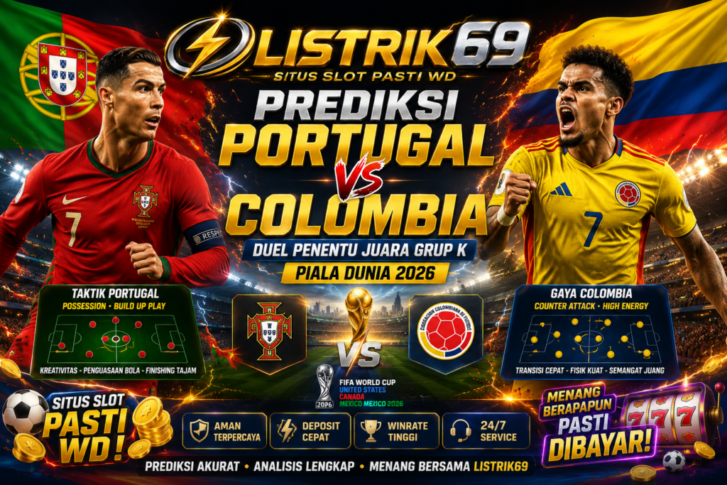 Prediksi Portugal vs Colombia
