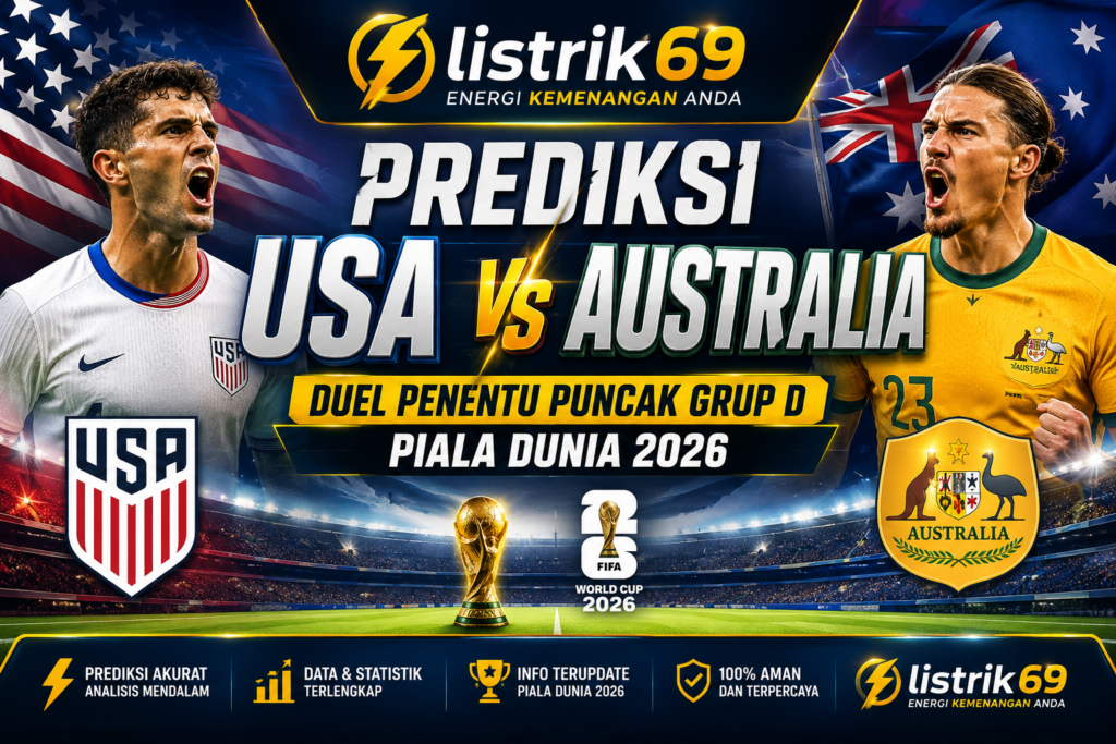 GAMBAR prediksi USA vs Australia