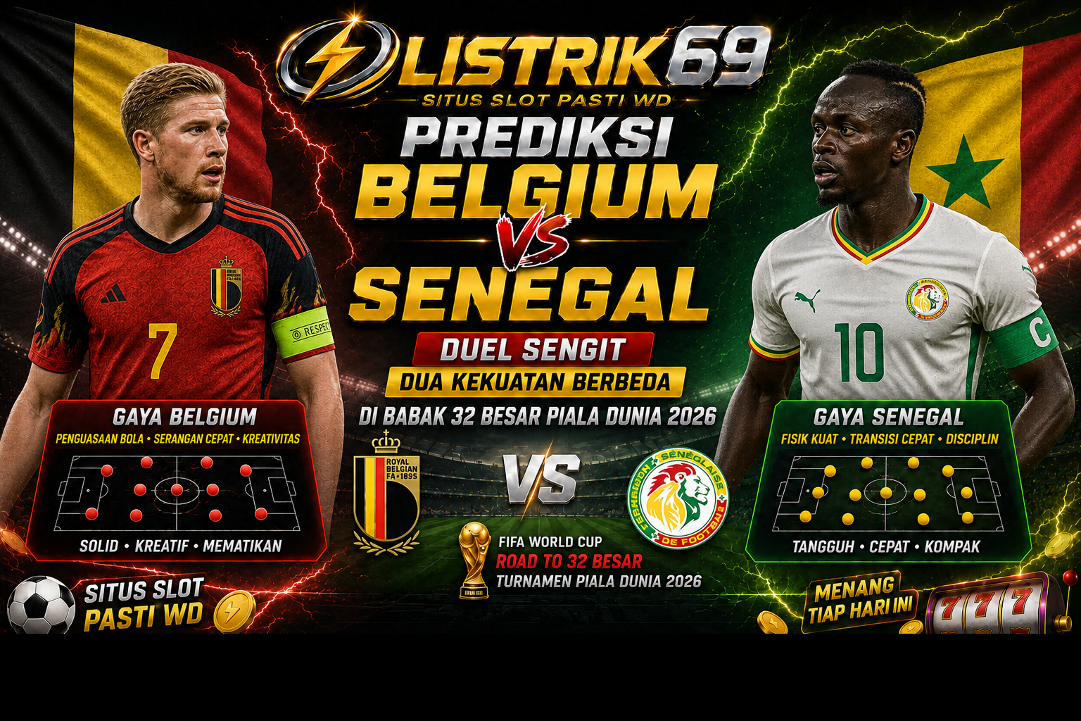 gambar Prediksi Belgium vs Senegal