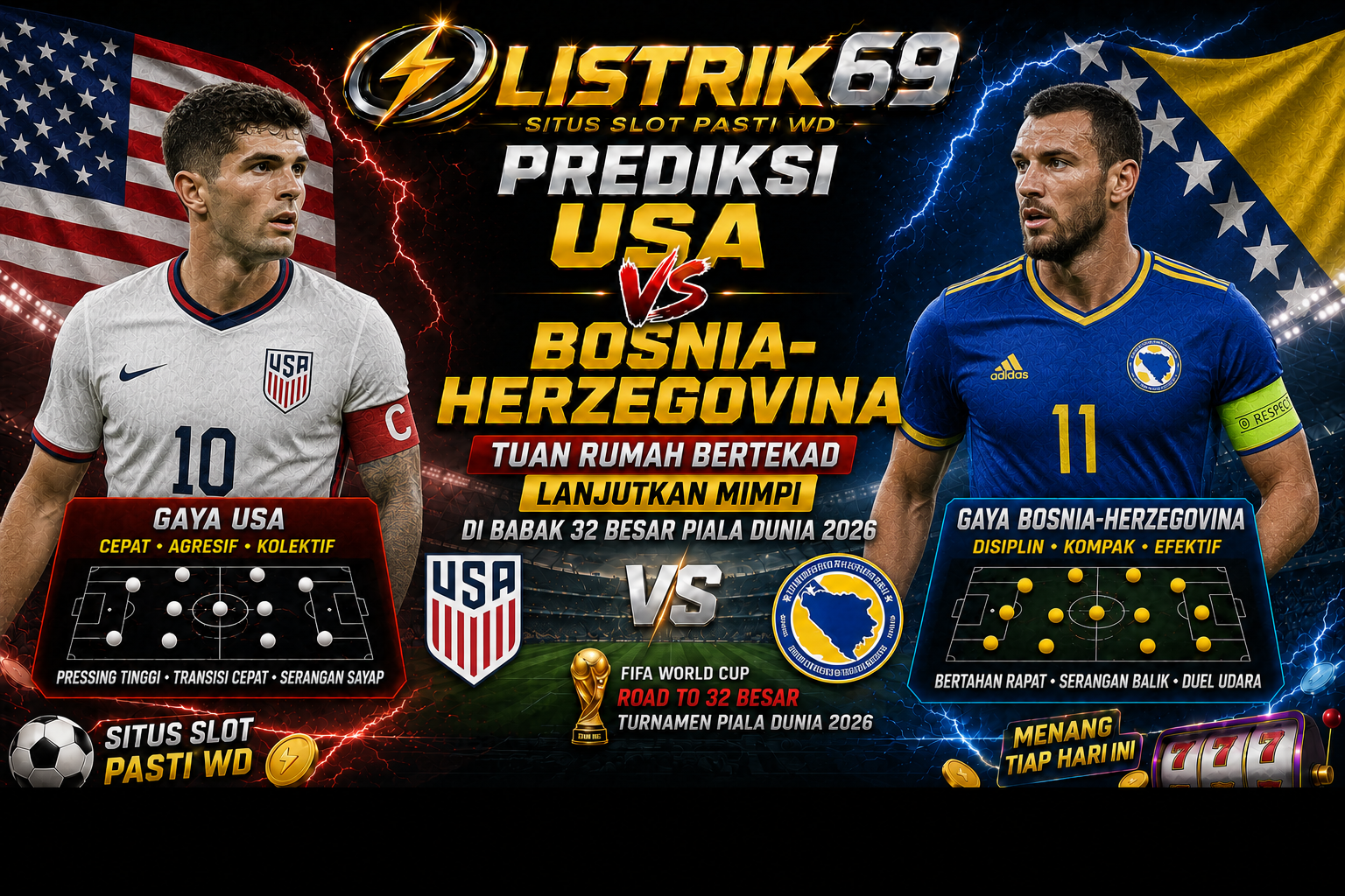 gambar Prediksi USA vs Bosnia-Herzegovina