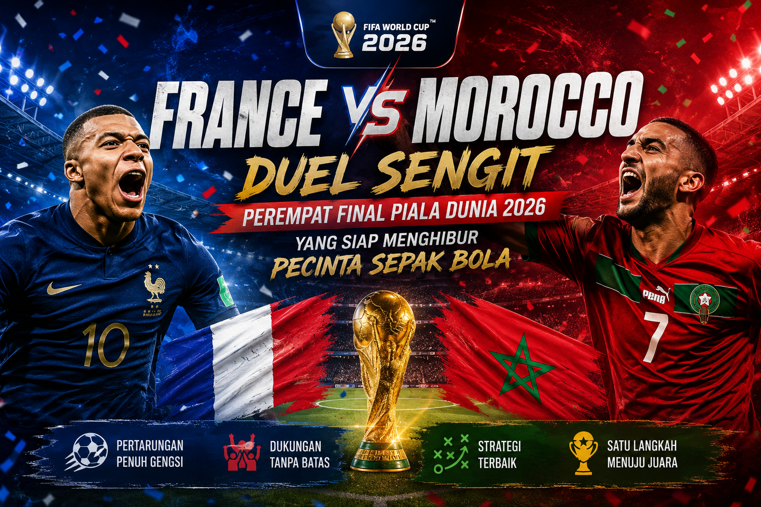 France vs Morocco